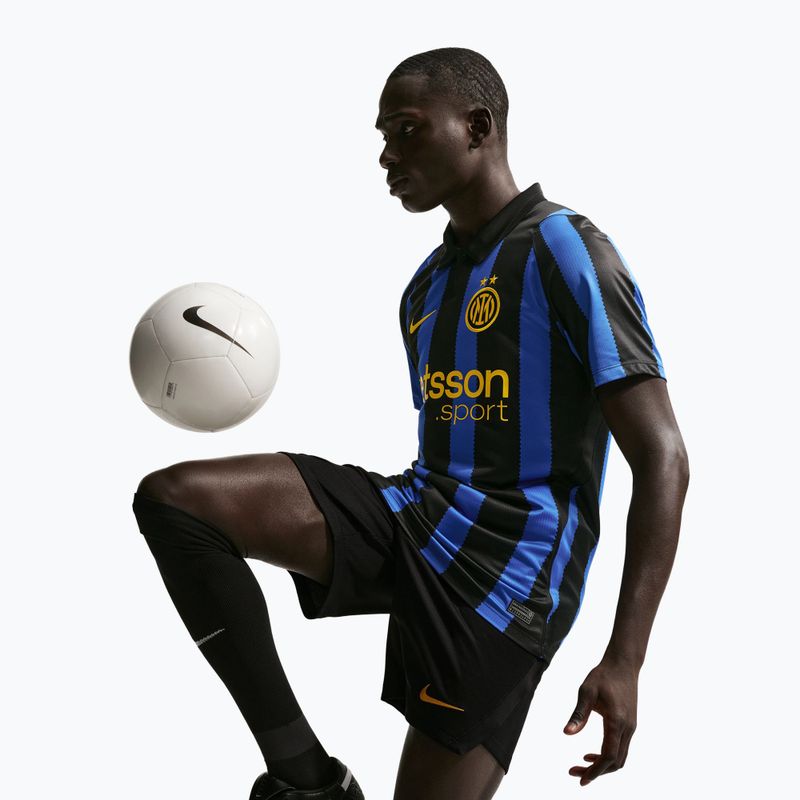 Spodenki piłkarskie męskie Nike Inter Milan Dri-Fit Stadium Home black/university gold 4