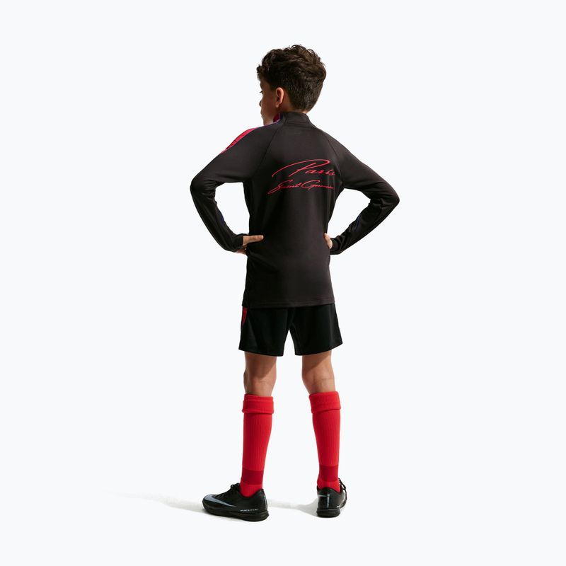 Spodenki piłkarskie dziecięce Nike Paris Saint-Germain Strike black/hyper royal/global red/global red 4