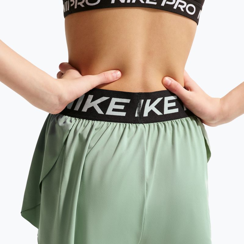 Spodenki dziecięce Nike Pro Dri-Fit 2in1 steam/black/white 5