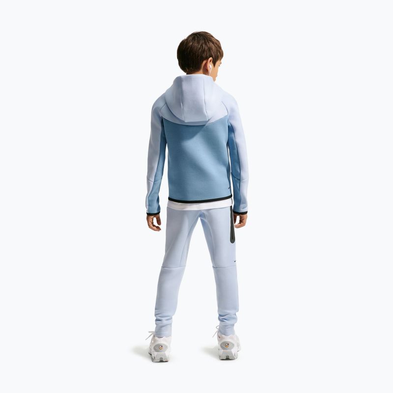 Bluza dziecięca Nike Sportswear Tech Fleece Full Zip hydrogen blue/work blue/black/black 3