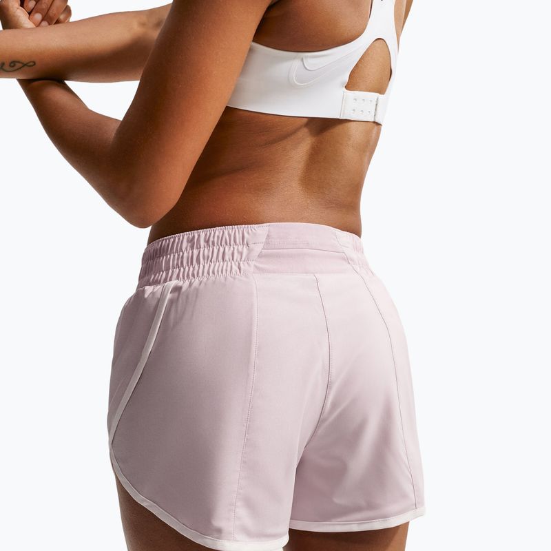 Spodenki treningowe damskie Nike One Woven Brief-Lined platinum violet/sail 6
