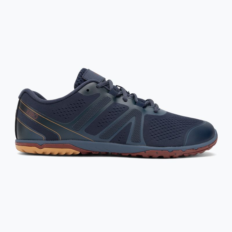 Buty barefoot męskie Xero Shoes HFS II vinage indigo/red orche 2