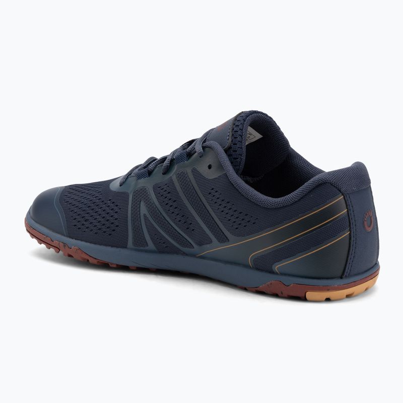 Buty barefoot męskie Xero Shoes HFS II vinage indigo/red orche 3