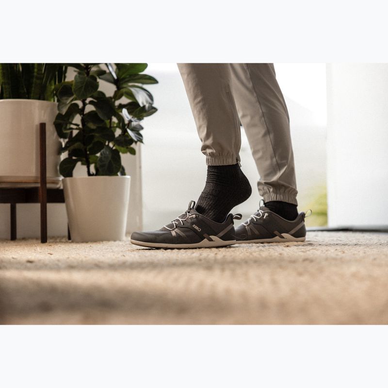 Buty barefoot męskie Xero Shoes Prio Easy On steel gray 10