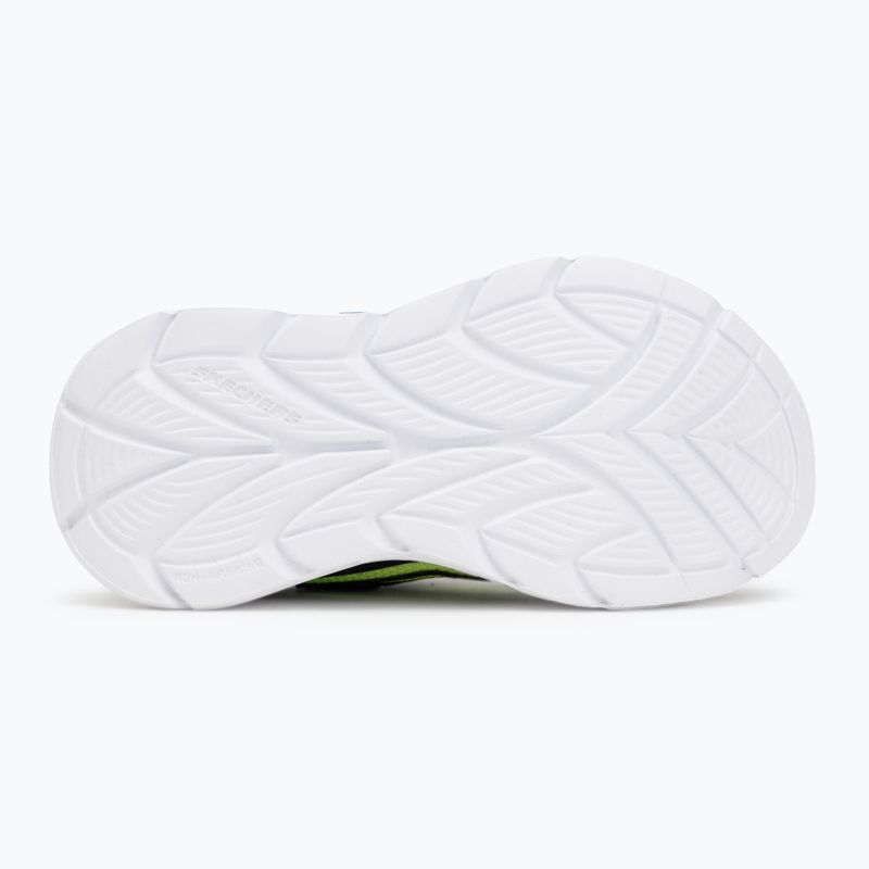 Buty dziecięce SKECHERS Flex-Glow Ultra black/blue/lime 4