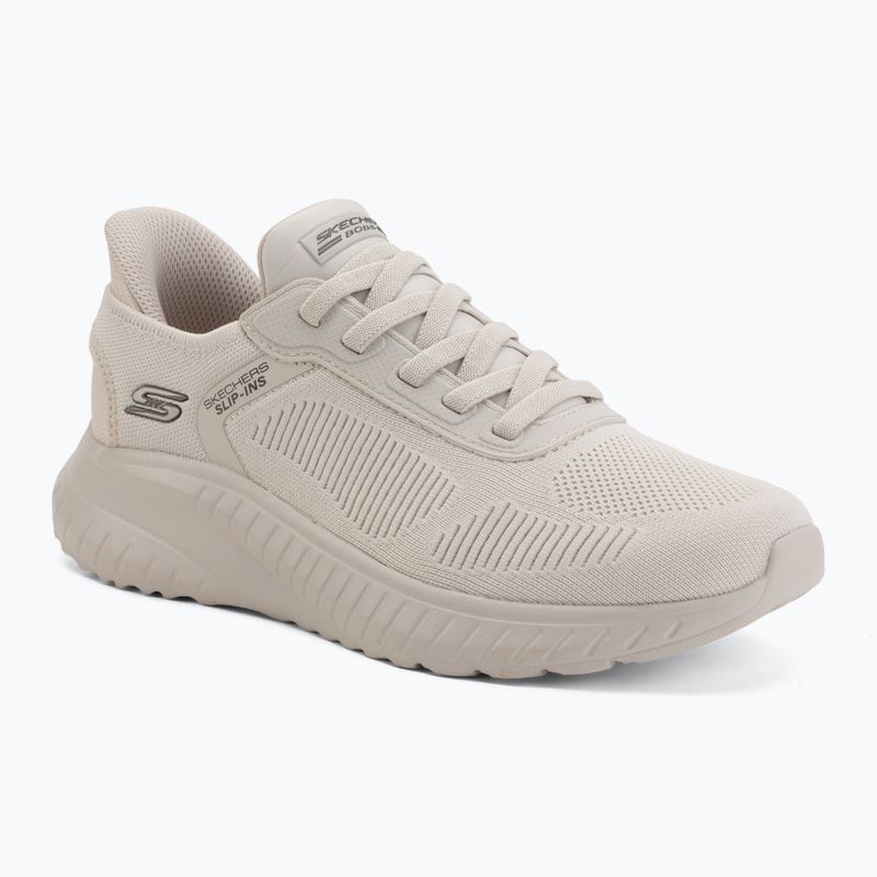 Buty męskie SKECHERS Bobs Squad Chaos Solid Step white