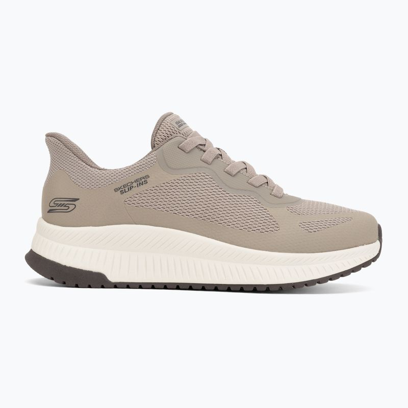 Buty męskie SKECHERS Bobs Squad 4 brown 2