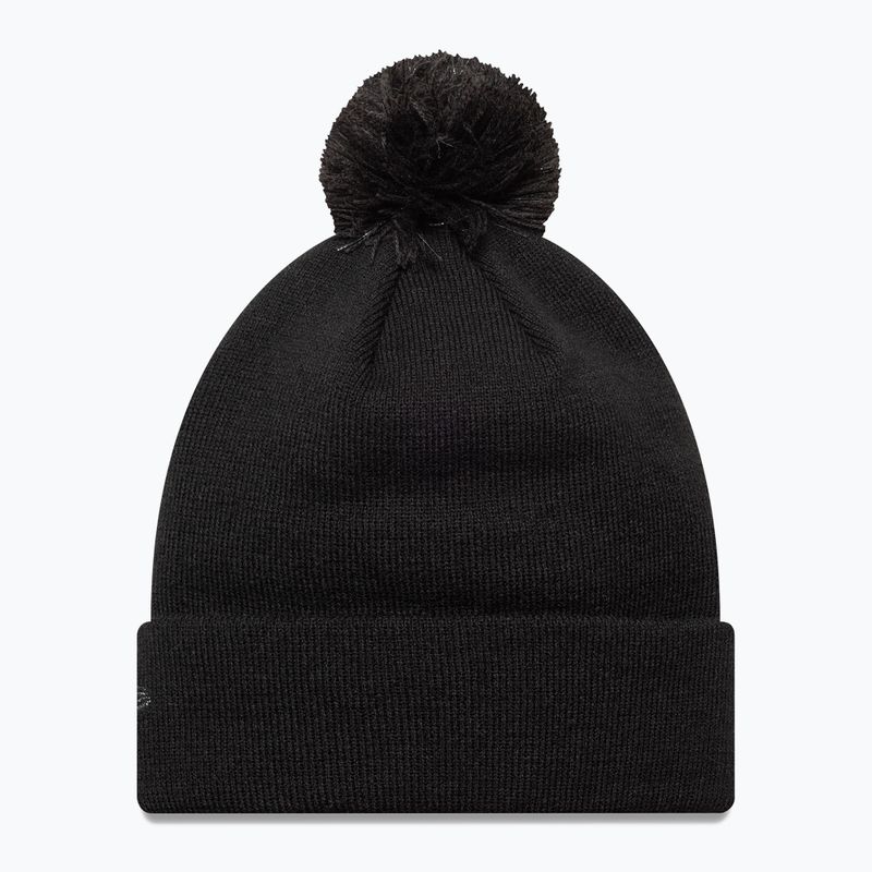 Czapka zimowa damska New Era Metallic Bobble Los Angeles Dodger blacks 2
