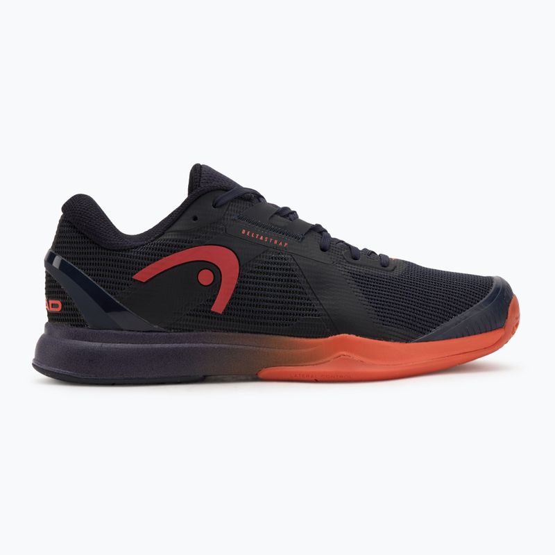 Buty do squasha HEAD Sprint Pro 4.0 Indoor dark blue/red 2