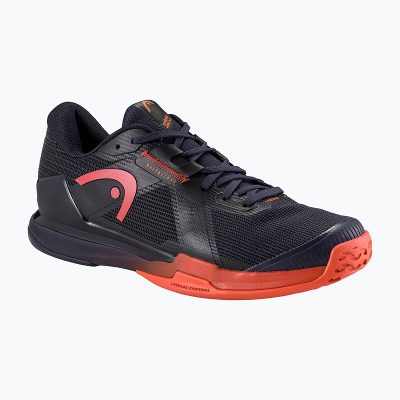 Buty do squasha HEAD Sprint Pro 4.0 Indoor dark blue/red 8
