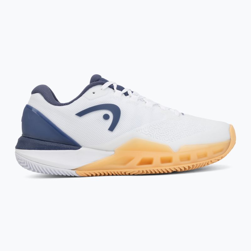 Buty do tenisa damskie HEAD Revolt Pro 5.0 Clay white apricot 2