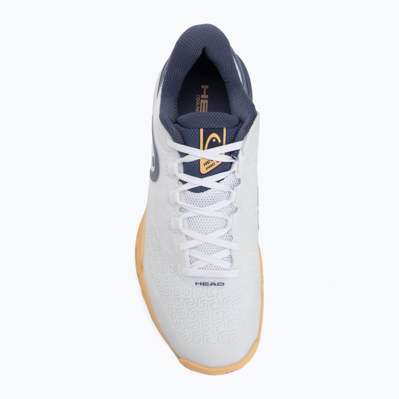 Buty do tenisa damskie HEAD Revolt Pro 5.0 Clay white apricot 5