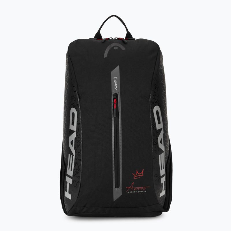 Plecak do padla HEAD Coello Tour Padel Backpack 25 l black