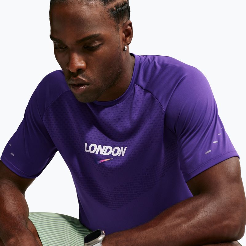 Koszulka do biegania męska Nike Stride Dri-Fit ADV court purple 6
