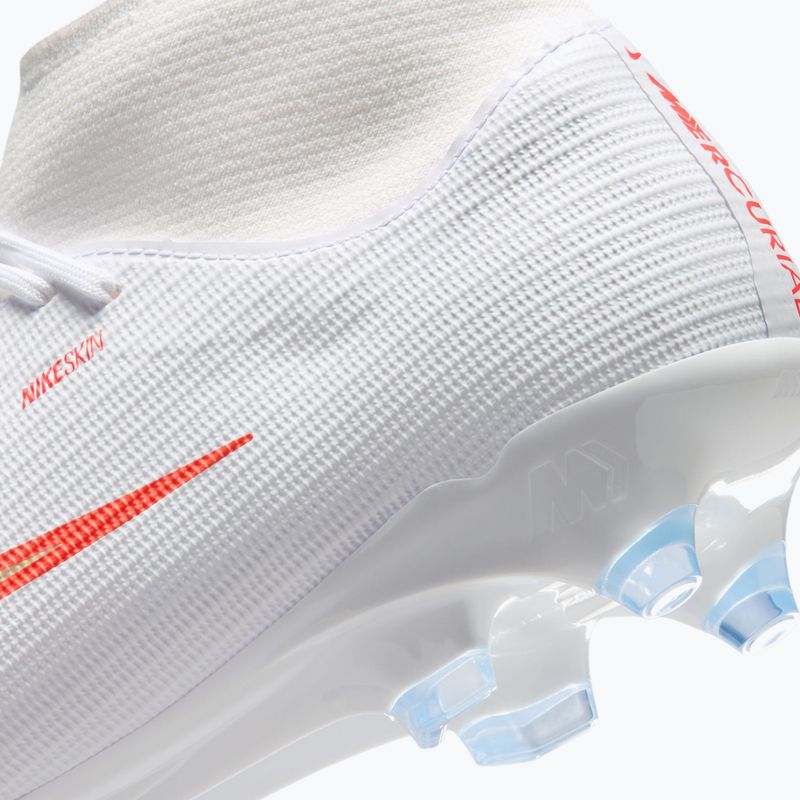 Buty piłkarskie męskie Nike Mercurial Superfly 11 Academy MG white/bright crimson/blur 14