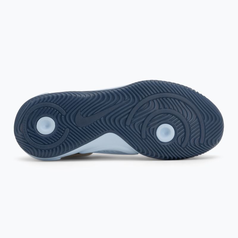 Buty do siatkówki Nike Hyperquick SE coconut milk/diffused blue/ hydrogen blue 4