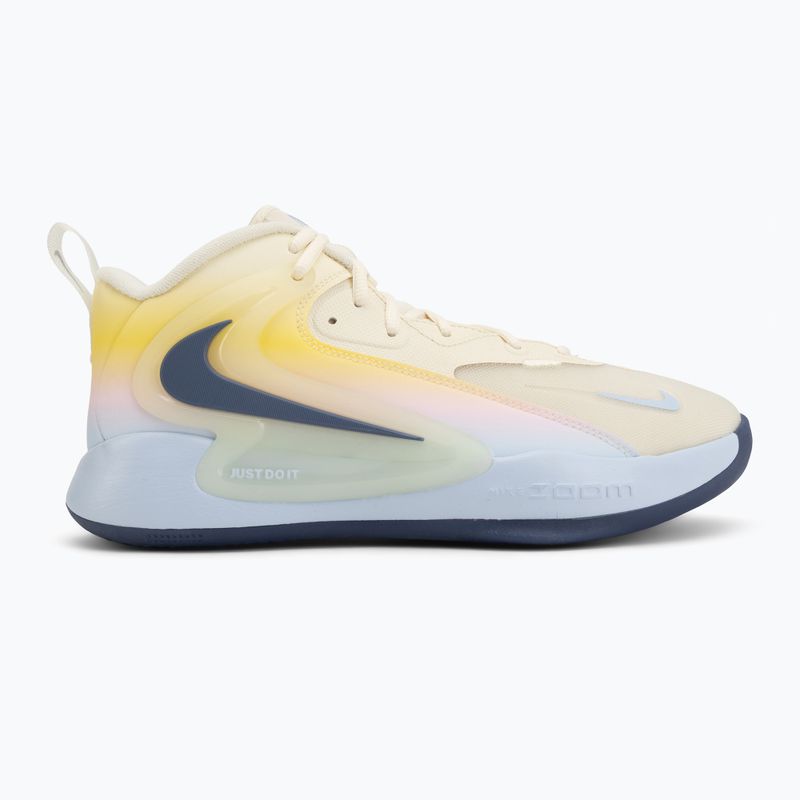 Buty do siatkówki Nike React Hyperset 2 SE coconut milk/diffused blue/hydrogen blue 2