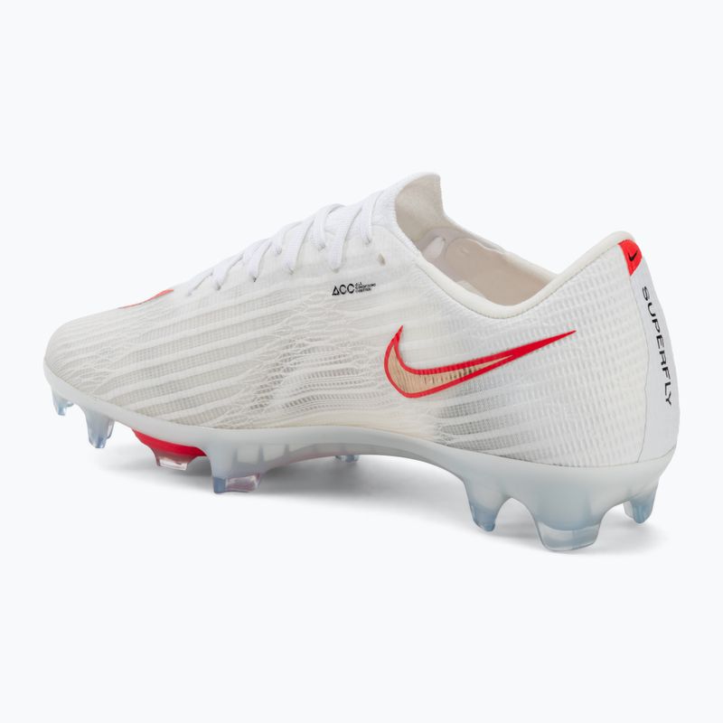 Buty piłkarskie męskie Nike Mercurial Superfly 11 Elite FG white/bright crimson/blur 3