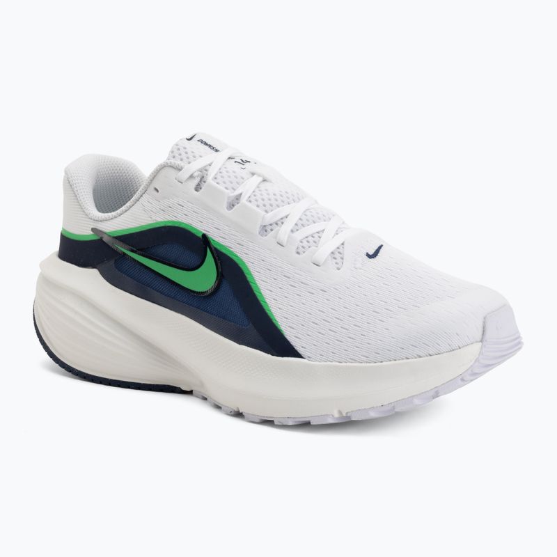 Buty do biegania męskie Nike Downshifter 14 white/midnight navy/green spark
