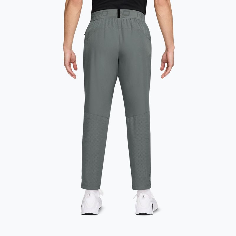Spodnie męskie Nike Pro Training smoke grey/black 2