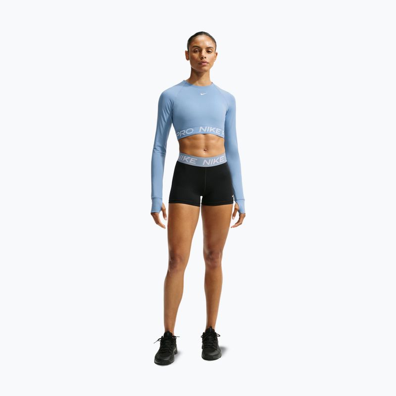 Longsleeve damski Nike Pro work blue/white 7