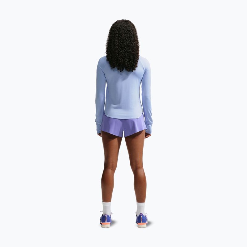 Bluza do biegania damska Nike Swift Dri-FIT UV 1/4-Zip aluminum 3