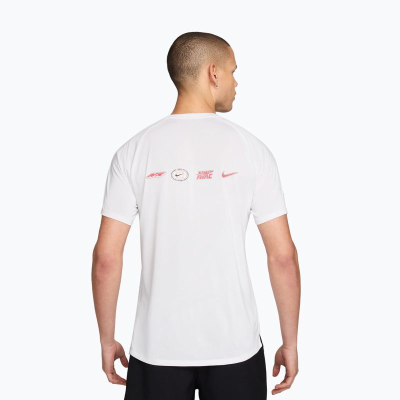 Koszulka do biegania męska Nike Stride white 2