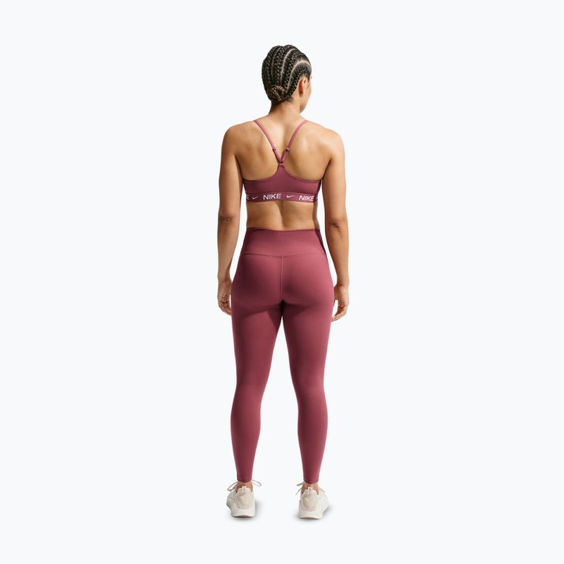 Biustonosz treningowy Nike Indy Light Support pink smoke 3