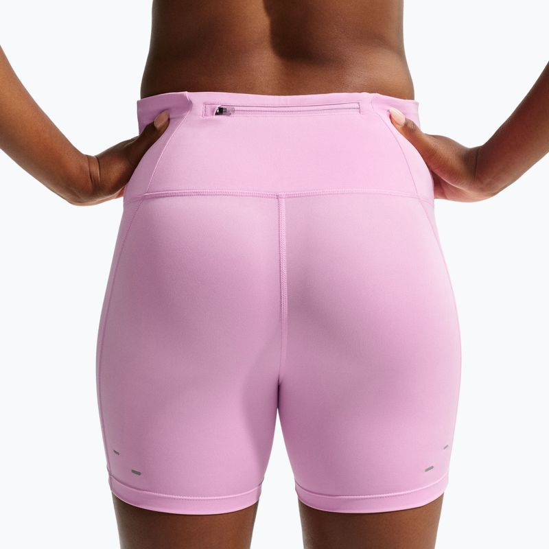Spodenki do biegania damskie Nike Tempo pink rise 4