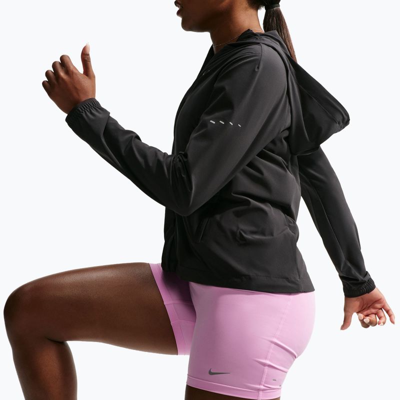 Spodenki do biegania damskie Nike Tempo pink rise 5