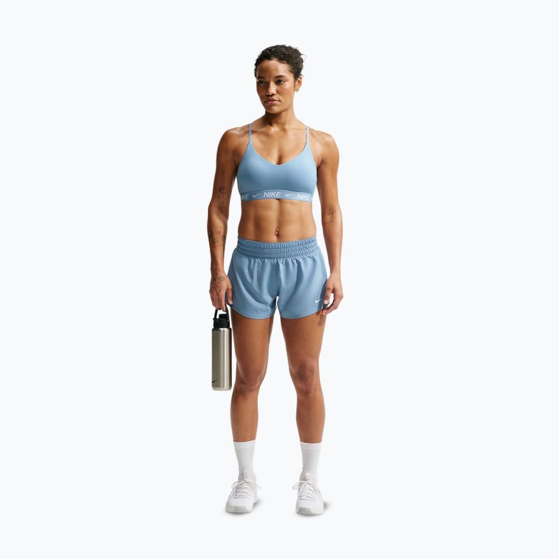 Biustonosz treningowy Nike Indy Light Support work blue 2