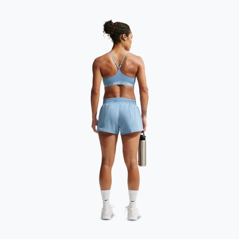 Biustonosz treningowy Nike Indy Light Support work blue 3