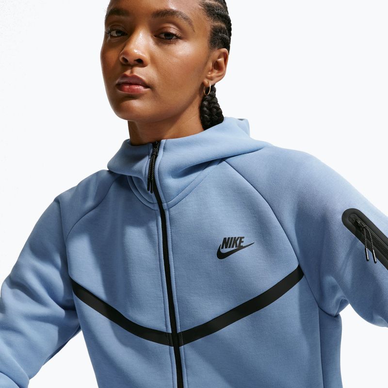 Bluza damska Nike Sportswear Tech Fleece Windrunner work blue/black 5