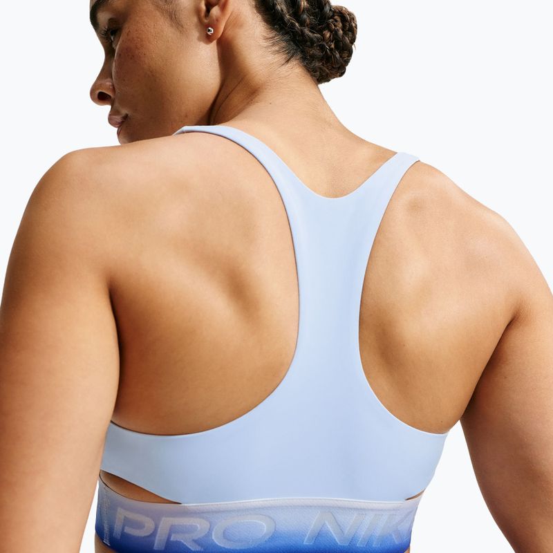 Biustonosz treningowy Nike Pro hydrogen blue/hydrogen blue/old royal 5