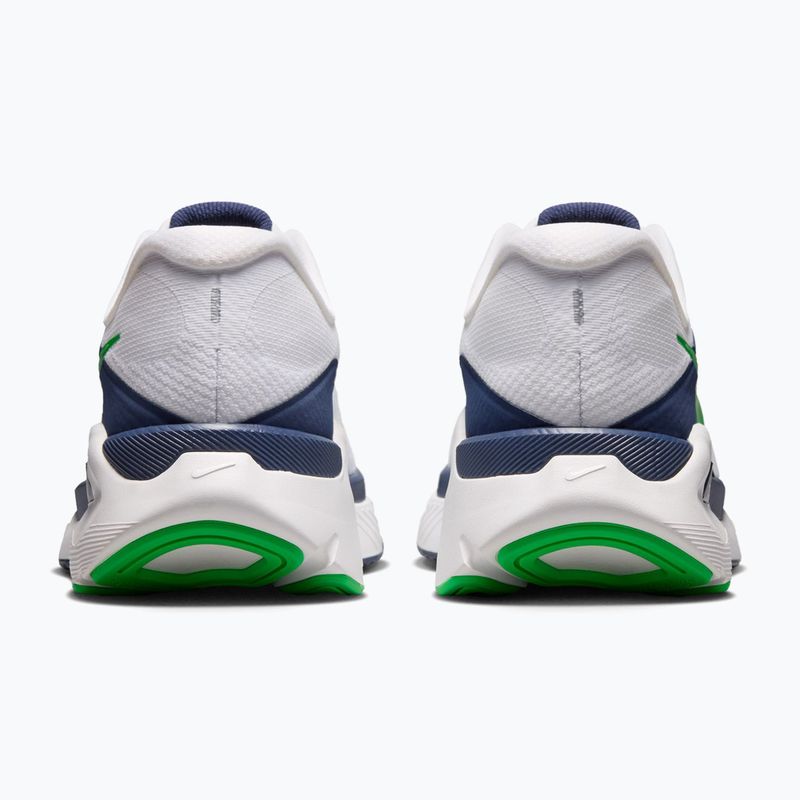 Buty do biegania męskie Nike Structure Plus white/midnight navy/green spark 13