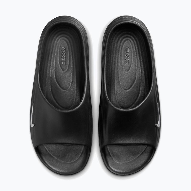 Klapki męskie Nike ReactX Rejuven8 black/gamma blue/metallic silver 11
