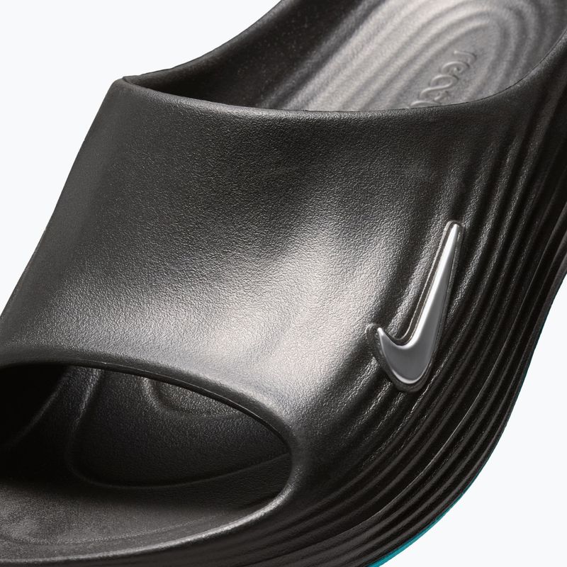 Klapki męskie Nike ReactX Rejuven8 black/gamma blue/metallic silver 12