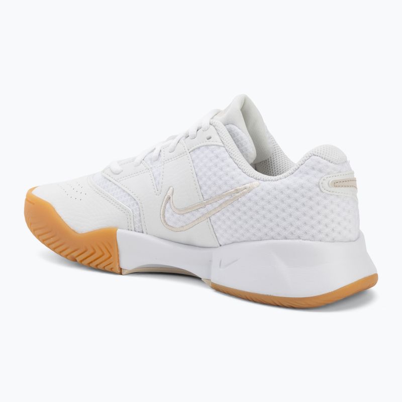 Buty do tenisa damskie Nike Court Lite 4 White/Summit White/Linen/Light Orewood Brown 3