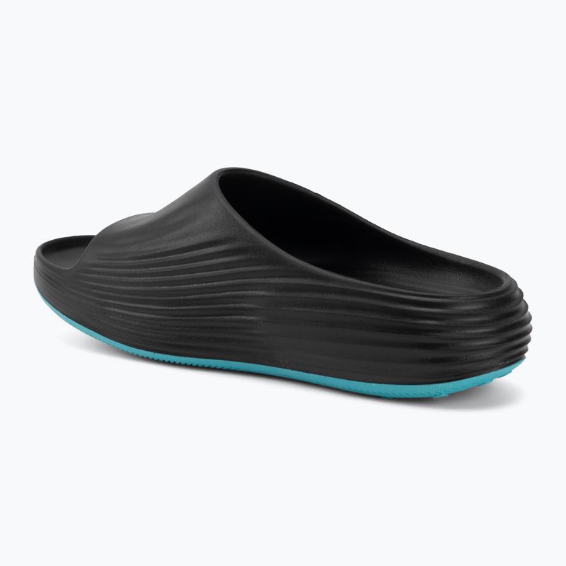 Klapki męskie Nike ReactX Rejuven8 black/gamma blue/metallic silver 3