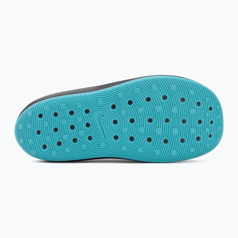 Klapki męskie Nike ReactX Rejuven8 black/gamma blue/metallic silver 4