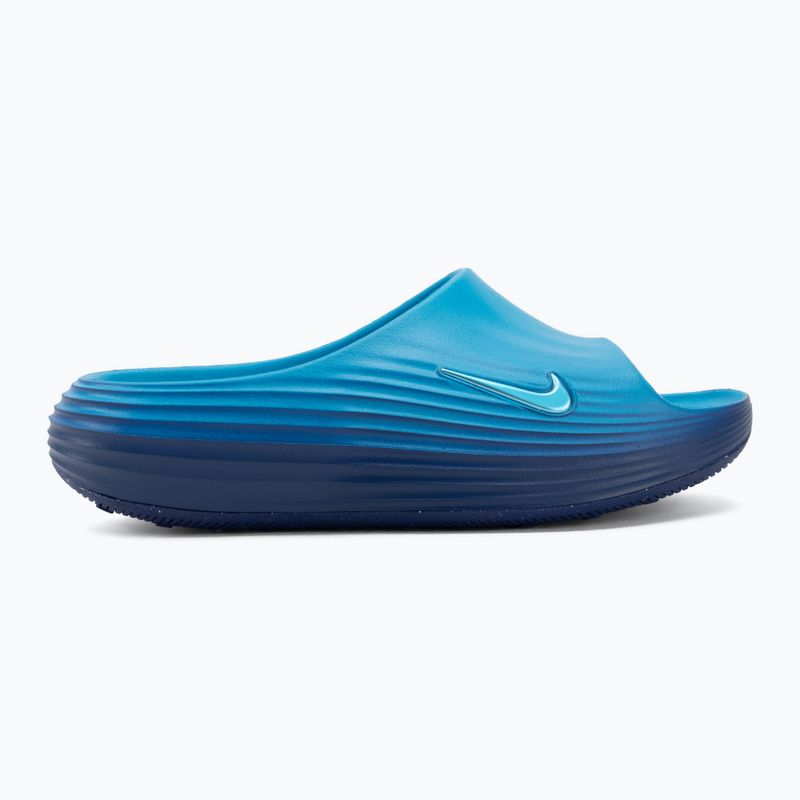 Klapki męskie Nike ReactX Rejuven8 light current blue/light current blue 2