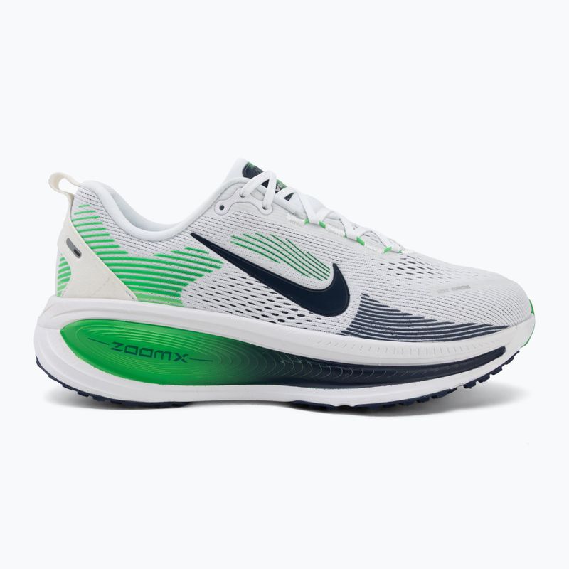 Buty do biegania męskie Nike Vomero 18 white/green spark/midnight navy 2