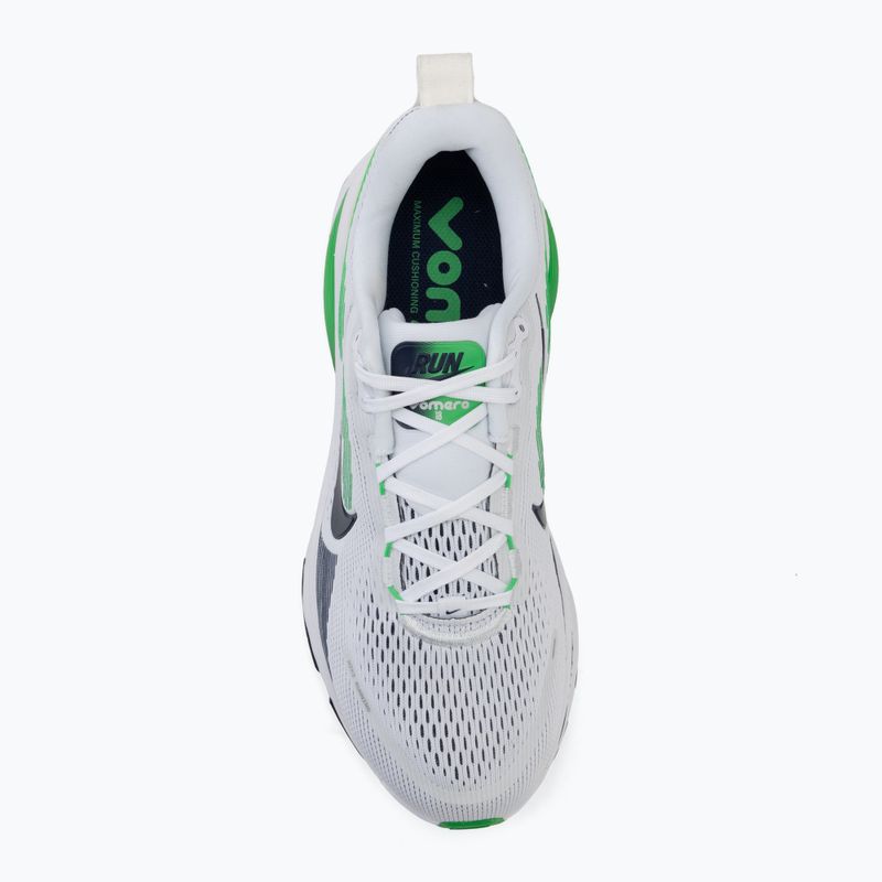 Buty do biegania męskie Nike Vomero 18 white/green spark/midnight navy 5