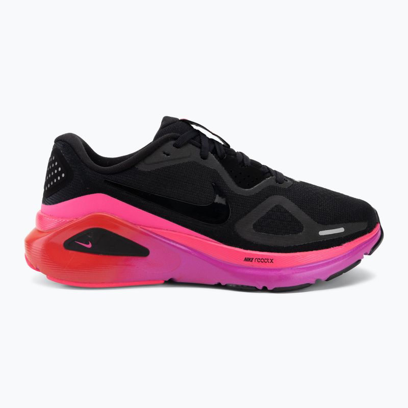 Buty do biegania damskie Nike Structure 26 black/hyper pink/laser crimson/black 2