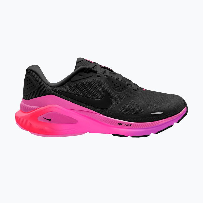 Buty do biegania damskie Nike Structure 26 black/hyper pink/laser crimson/black 8