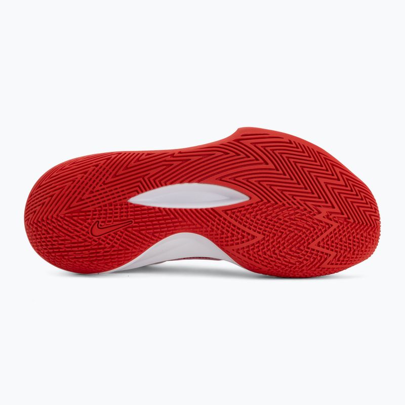 Buty do siatkówki Nike Zoom Hyperspeed Court 2 white/pink rise/university red 4