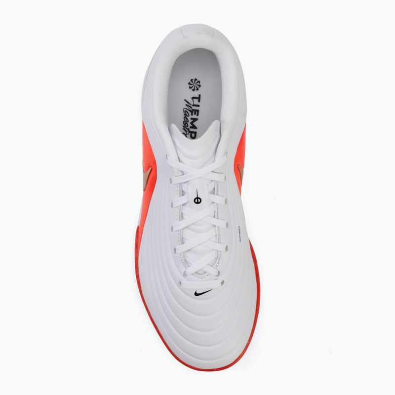 Buty piłkarskie męskie Nike Tiempo Maestro Academy white/bright crimson/blur 5