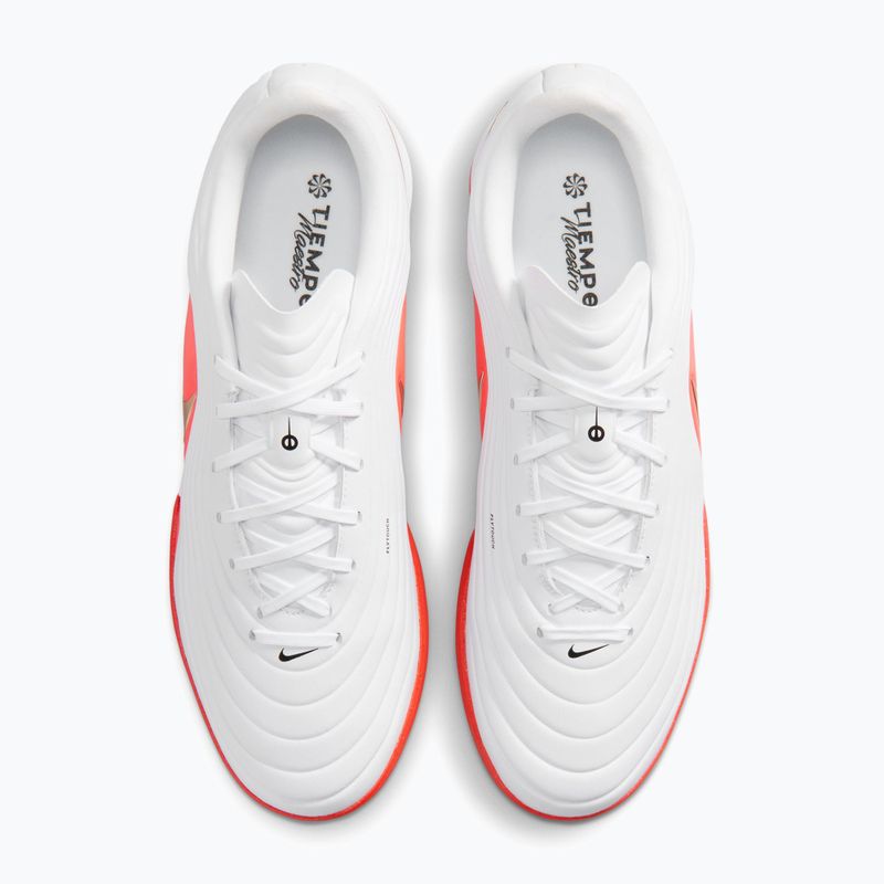Buty piłkarskie męskie Nike Tiempo Maestro Academy white/bright crimson/blur 10