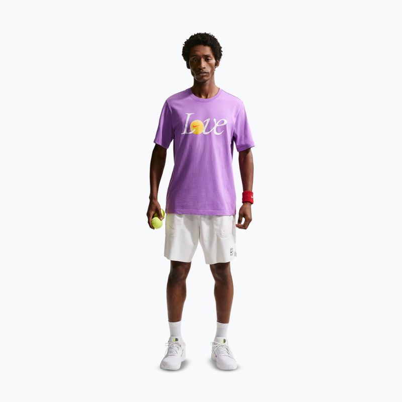 Koszulka tenisowa męska Nike Court Love bright violet 2