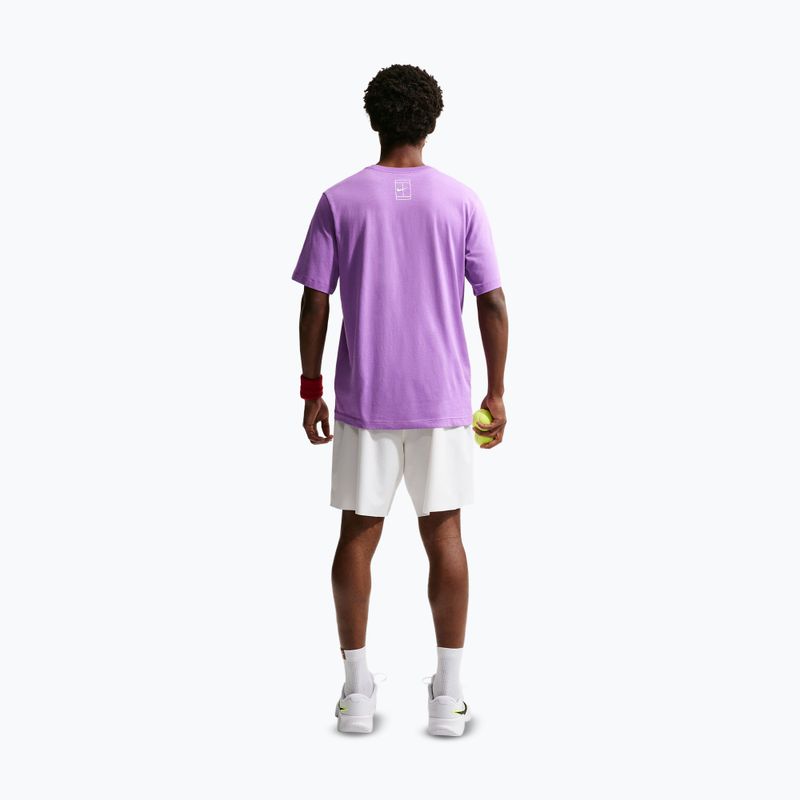 Koszulka tenisowa męska Nike Court Love bright violet 3